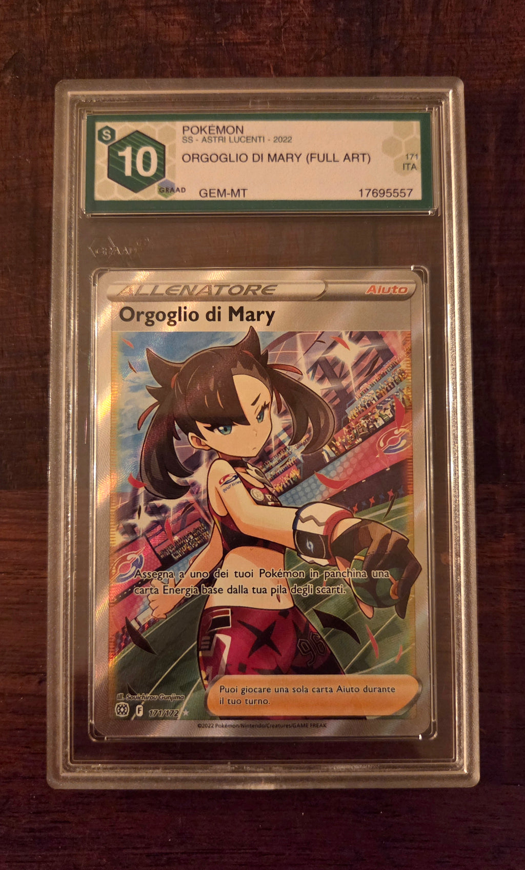 Orgoglio di Mary ITA Astri Lucenti (Ultra Rare | 171/172) GRAAD 10 GEM MINT