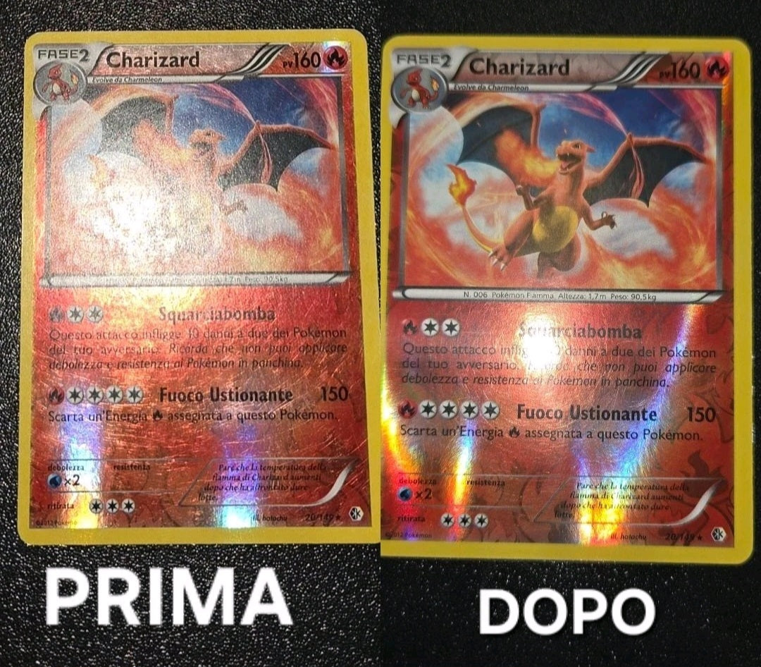 Mini Kit Pulizia e Lucidatura Carte Da Collezione - Pokemon - One Piece - Magic